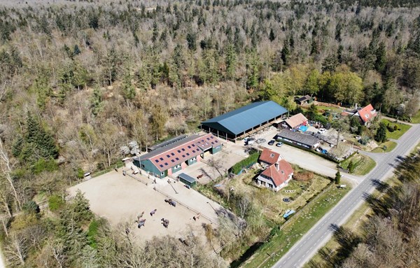 Te koop: Manegebedrijf in het Kuinderbos nabij Bant in de Noordoostpolder